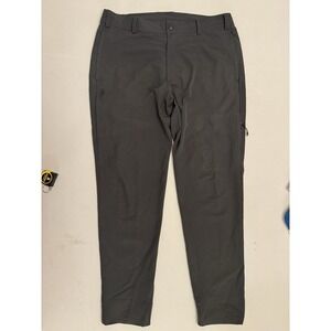 Mack Weldon Pants Mens Large Grey Radius Flex Joggers Stretch Golf Athleisure